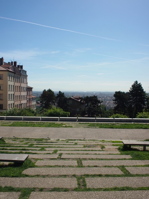 Jardin du Gros Cailloux　からの眺め