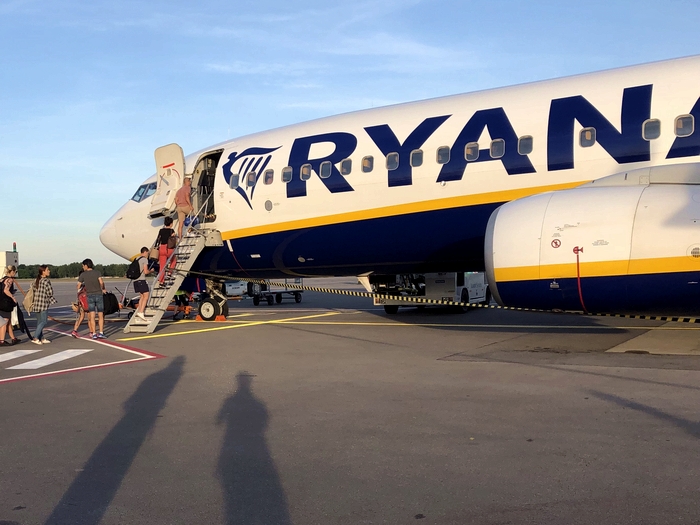 Ryanair 搭乗2