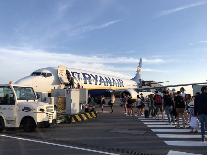 Ryanair 搭乗