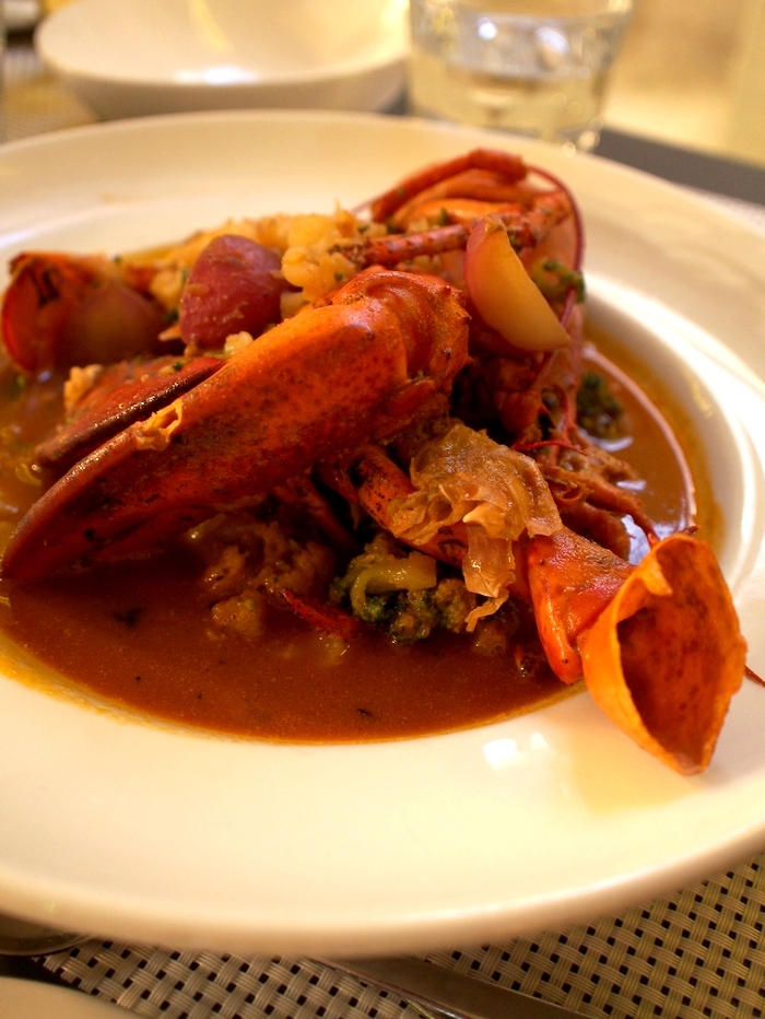 Castelletti Lobster Bisque and Prawns