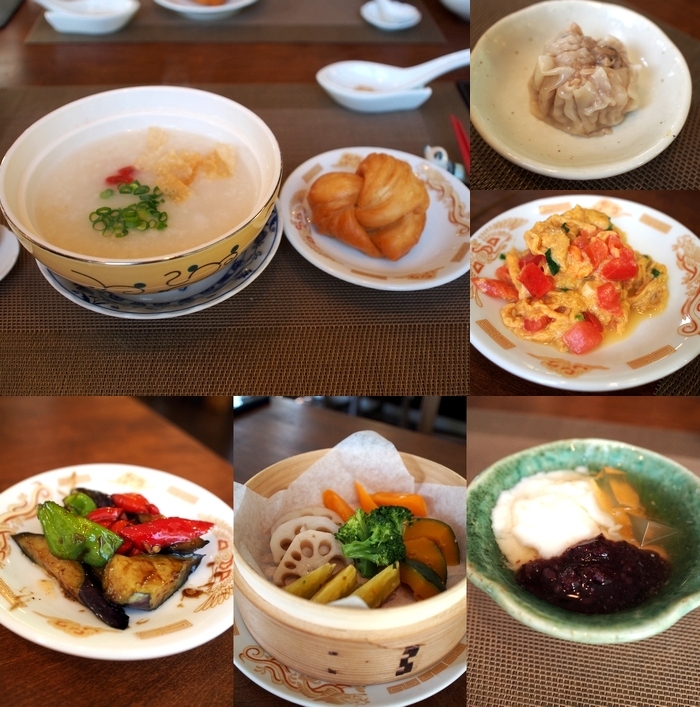 仙豆飯店 朝食