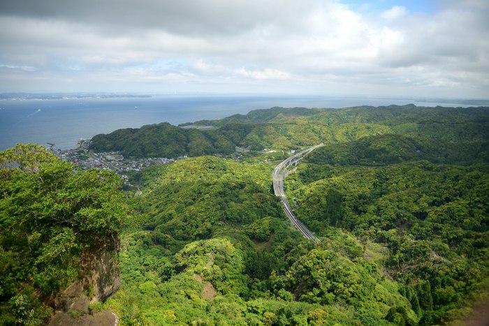 鋸山山頂からの眺め