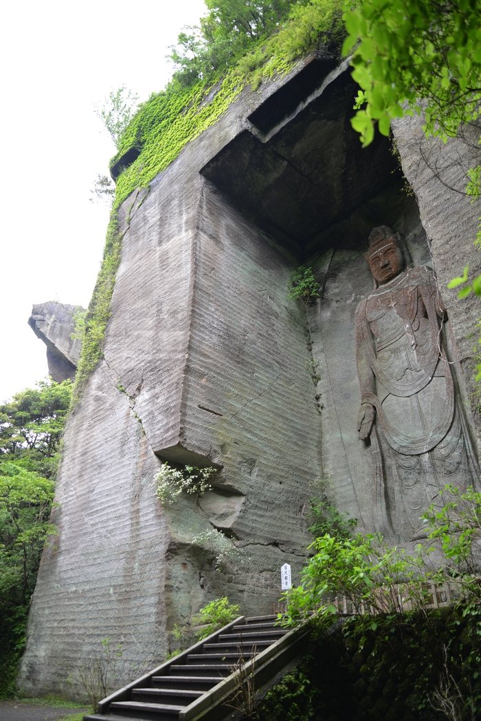 鋸山日本寺 百尺観音