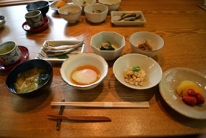 三水館の朝食