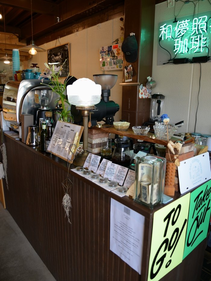 one day coffee stand 店内