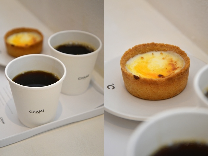 CHAMI コーヒーとムーンチーズケーキ