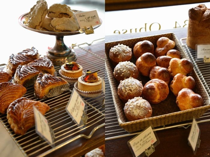 パティスリーロント 焼き菓子とヴィエノワズリー棚 ズーム