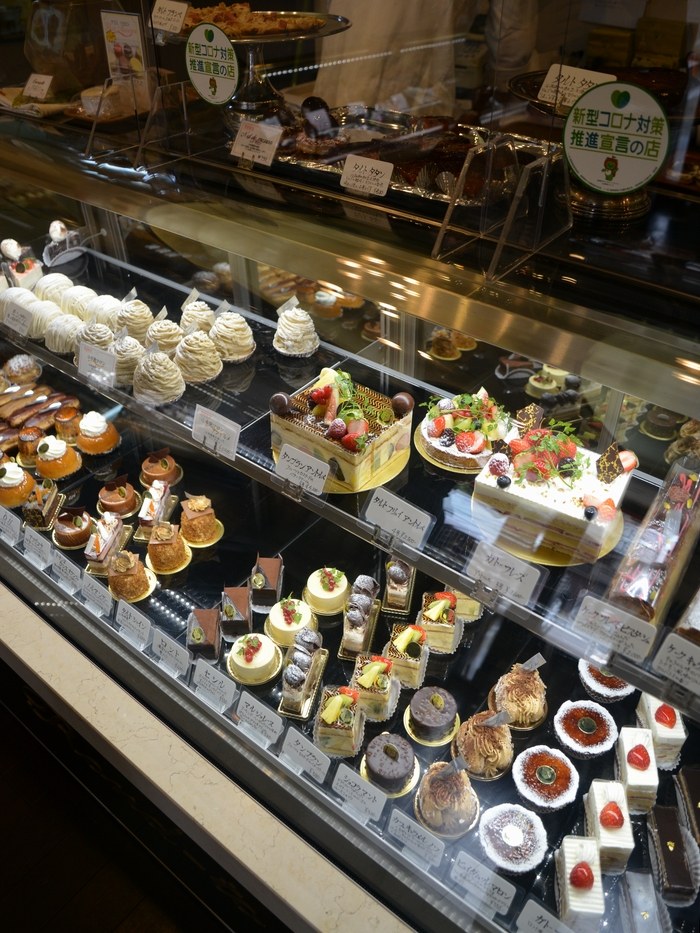 パティスリーロント ショーケース 2022年9月