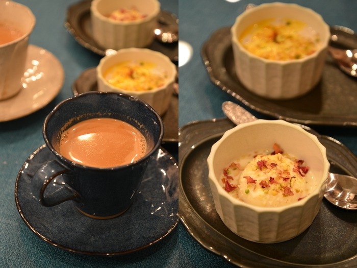 INDU チャイ ラスマライとフィルニ