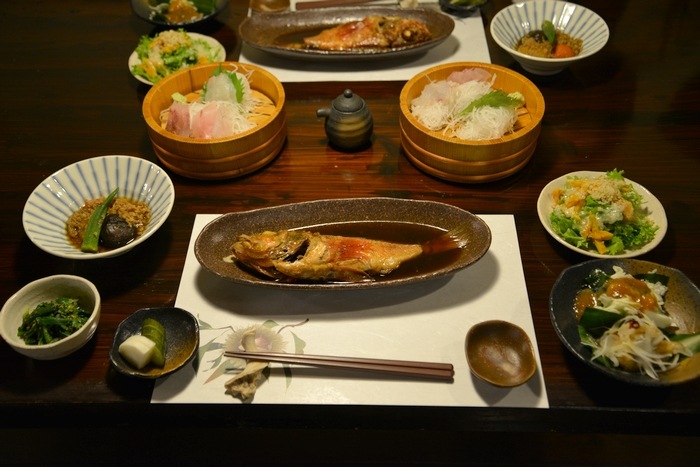 サンゴの湯やどかり 夕食
