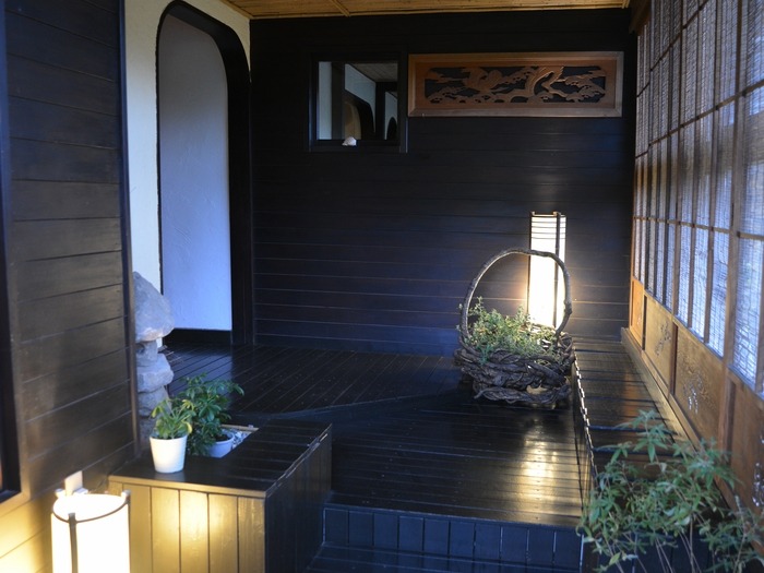 サンゴの湯やどかり 玄関