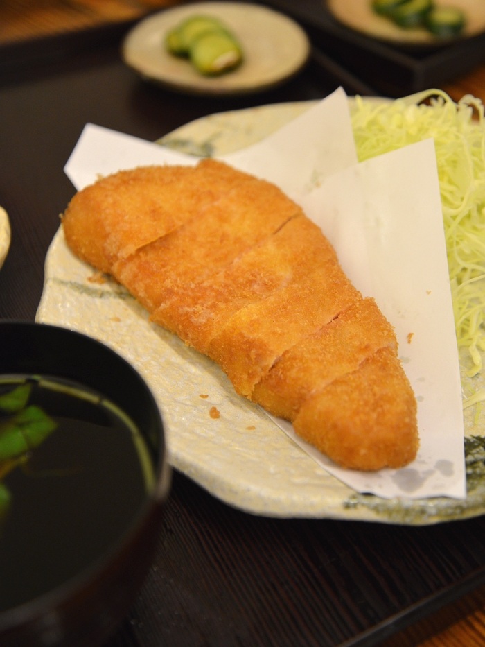 美はる 尾張旭市 ロースかつ定食 ズーム