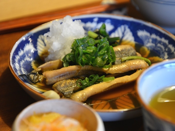 osse(オッセ) お魚定食(穴子の煮付け)