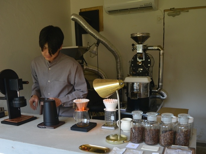ワッツコーヒー 店内